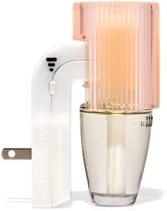 Champagne Sparkly Fluted Nightlight Wallflowers Scent Control Plug