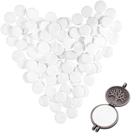 Larrel 100 Pcs Round Aromatherapy Pads for Diffusers