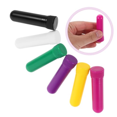 6PCS Essential Oil Breath Stick with Refillable Aromatherapy Diffuser Tubes