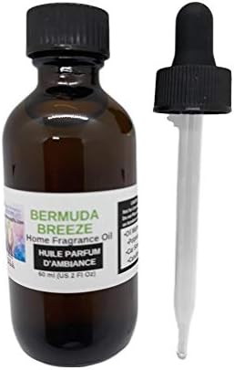 Jane Bernard Bermuda Breeze Home Fragrance Oil 60ml Amber Glass Bottle