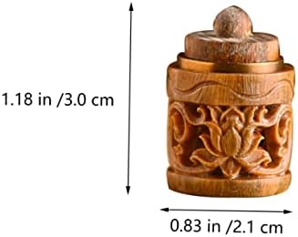 Cabilock Wooden Perfume Diffuser Keychain Aromatherapy Pendant