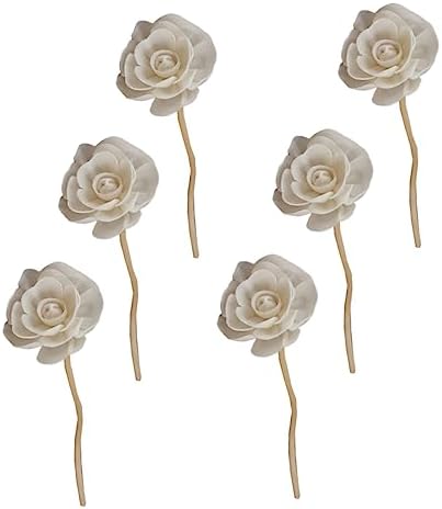 Cabilock 6pcs Rattan Diffuser Sticks for Aromatherapy Natural Fragrance