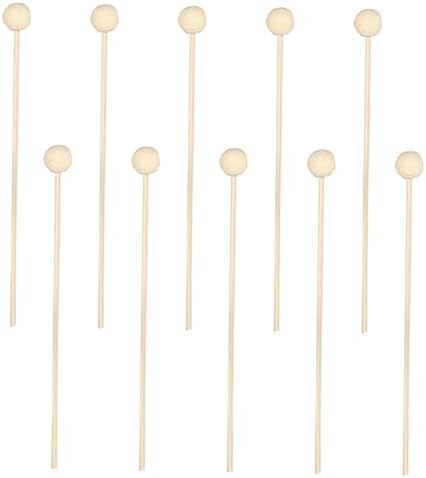 VOSAREA 10pcs Natural Rattan Oil Diffuser Sticks for Home Fragrance