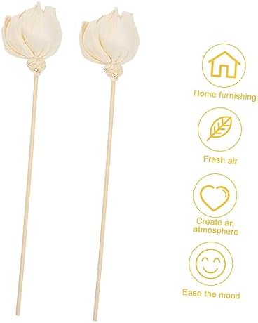 Wakauto 5pcs Peony Flower Aroma Sticks for Diffusers