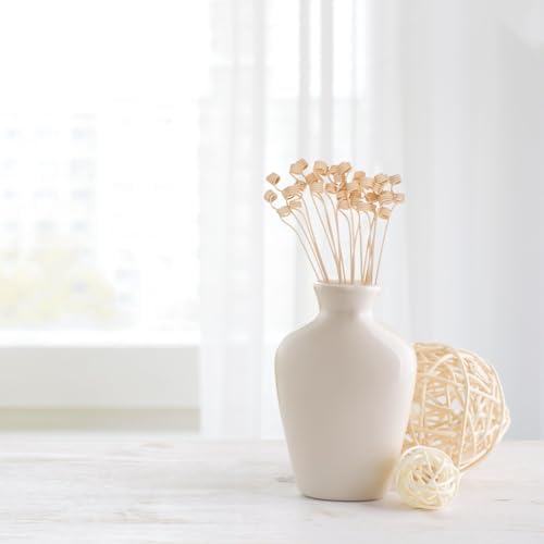 PRETYZOOM 20PCS Wavy Rattan Aroma Diffuser Sticks