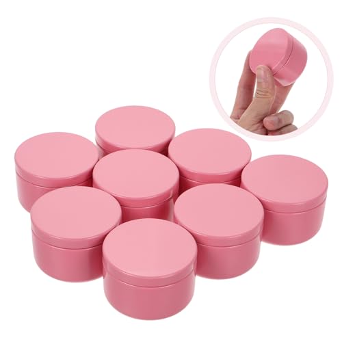 8pcs Sealed Jars with Lids for Scented Oil Storage and Organization