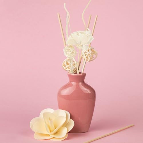 Ciieeo Aromatherapy Diffuser Sticks Elegant Flower Design 1 Set