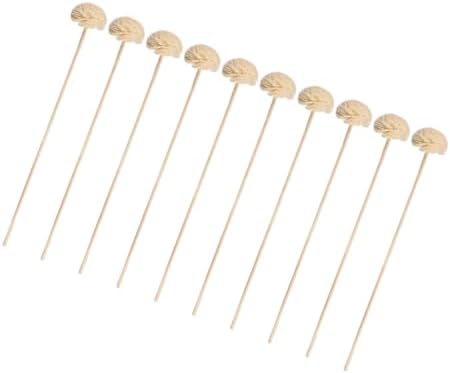 10pcs Fireless Diffuser Sticks for Home Aroma and Decor