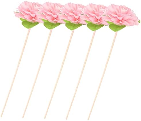 GLEAVI 5pcs Wicker Diffuser Sticks for Essential Oils
