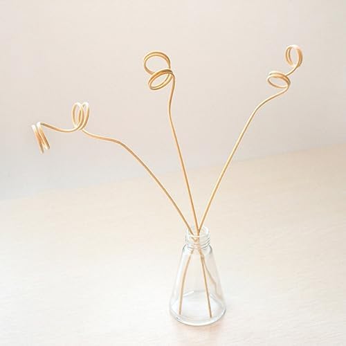 PRETYZOOM 20PCS Wavy Rattan Aroma Diffuser Sticks