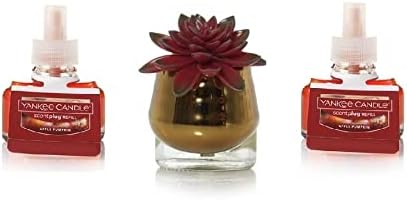 Yankee Candle Apple Pumpkin Scent Plug Diffuser with Night Light