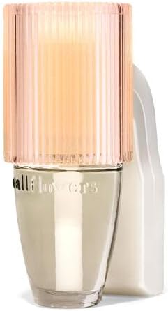 Champagne Sparkly Fluted Nightlight Wallflowers Scent Control Plug