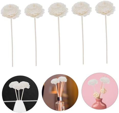10pcs Floral Aromatherapy Diffuser Sticks for Essential Oils
