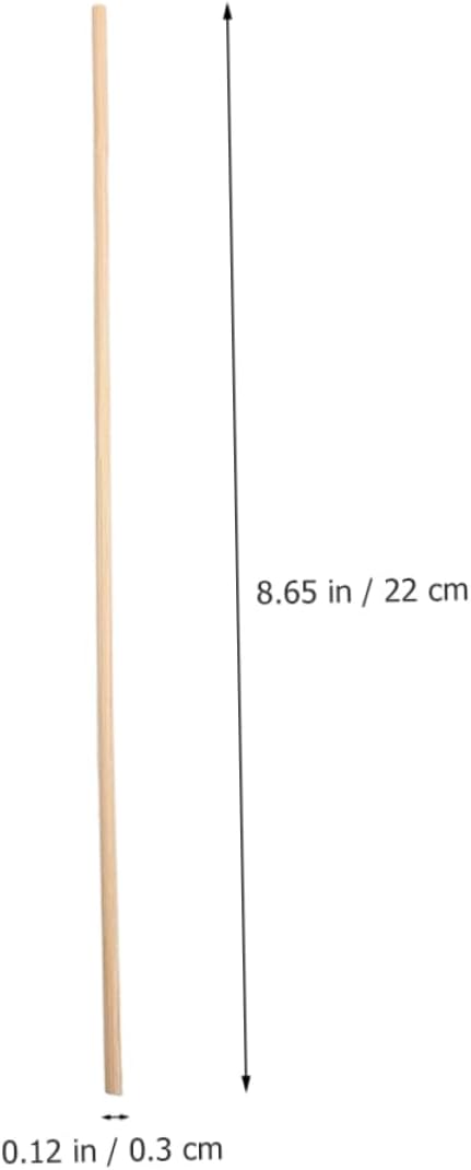 100Pcs Natural Rattan Diffuser Sticks for Aromatherapy