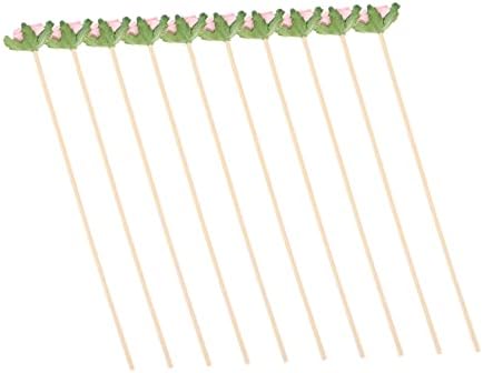 Sosoport 10pcs Aromatherapy Rattan Sticks for Diffusers