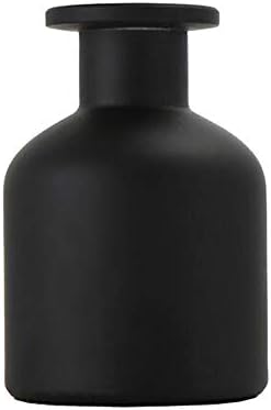 150ML Black Glass Diffuser Jar for Aromatherapy