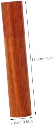 Valicloud 2Pcs Wooden Incense Stick Storage Tubes Portable Holder Container