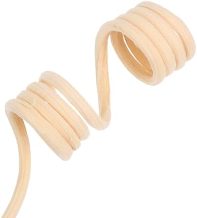 PRETYZOOM 20PCS Wavy Rattan Aroma Diffuser Sticks