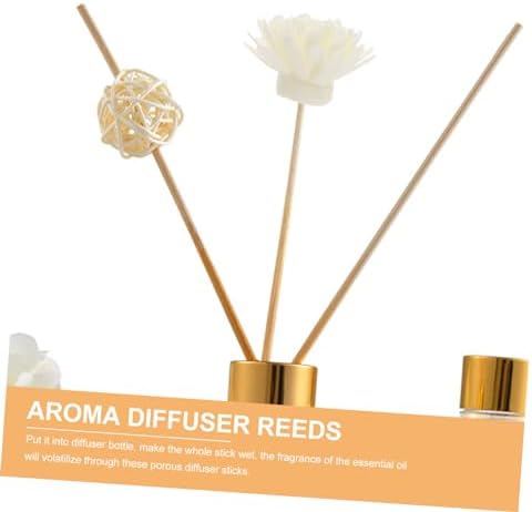 ULTECHNOVO 5 Set Chrysanthemum Scented Rattan Diffuser Sticks