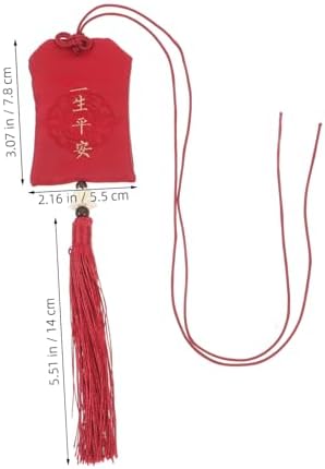 Zerodeko 3 Pack Portable Cloth Pouch with Tassel