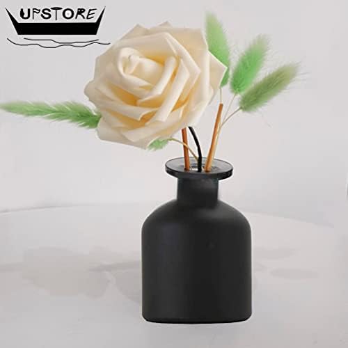 150ML Black Glass Diffuser Jar for Aromatherapy