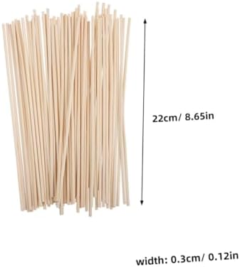 200Pcs Rattan Aroma Diffuser Sticks for Home and Office