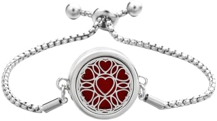 Stainless Steel Essential Oil Diffuser Bangle Pendant