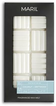 DEMDACO MARIL Collection Coconut Driftwood Scented Wax Melts