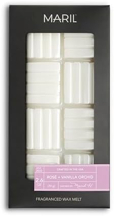 DEMDACO MARIL Collection Rose Vanilla Orchid Wax Melt 26 Ounce