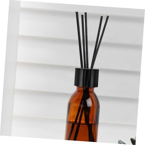10pcs Black Metal Diffuser Bottle Caps