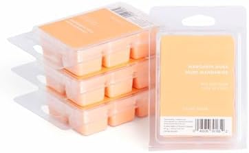 Claire Burke Mandarin Musk Wax Melts Pack of 4