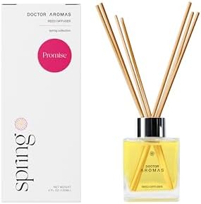 Doctor Aromas Essential Oil Reed Diffuser Set