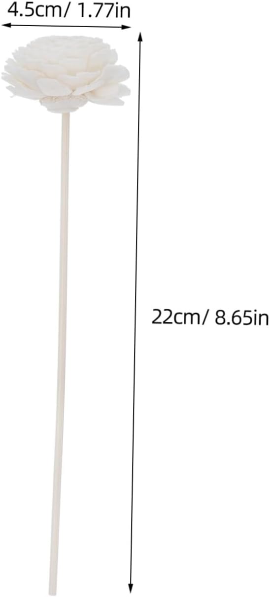 10pcs Floral Aromatherapy Diffuser Sticks for Essential Oils