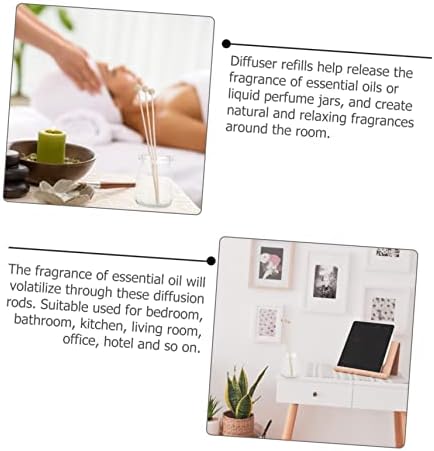 Happyyami 15pcs Wooden Diffuser Sticks for Aromatherapy