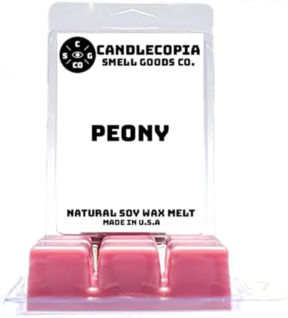 Candlecopia Peony Scented Vegan Wax Melts 2 Pack