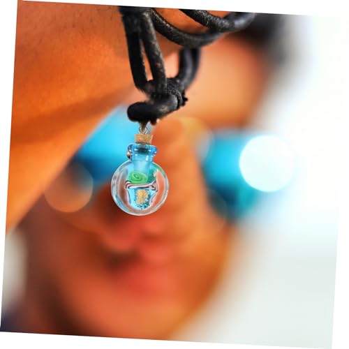 Glass Diffuser Pendant for Essential Oil and Necklace Decoration