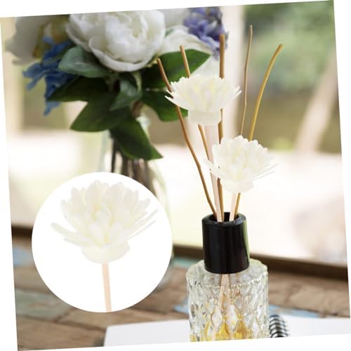 5pcs Chrysanthemum Aroma Diffuser Sticks Natural Rattan