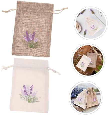 Amosfun 12 Pcs Lavender Sachet Bags for Jewelry and Party Favors