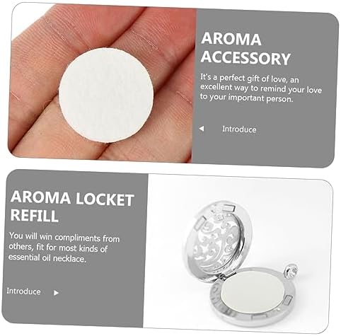 HEALEEP 30mm Aromatherapy Refill Pads 200-Pack