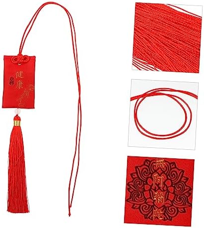Chinese Style Red Auto Pendant Sachet with Tassel