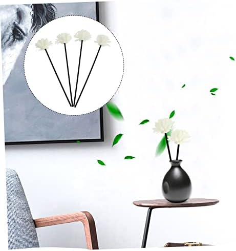 Garneck 4Pcs Aroma Diffuser Flower Sticks