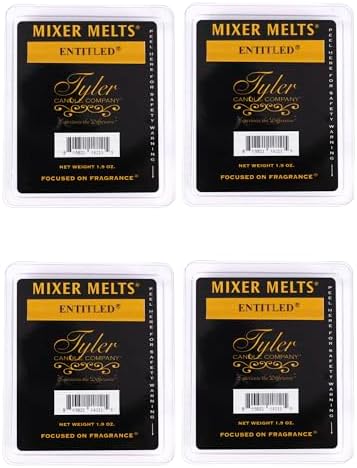 TYLER CANDLE COMPANY 19 Ounce Scented Wax Melt Cubes Pack of 4