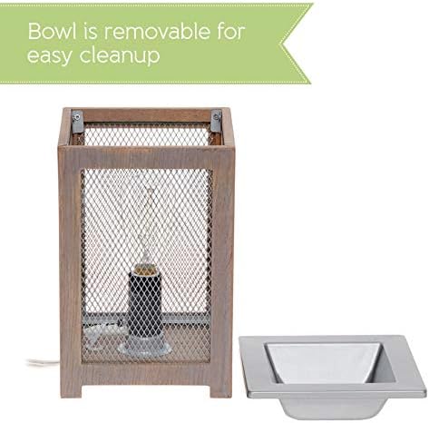 Mindful Design White Farmhouse Wax Warmer - Electric Plug In