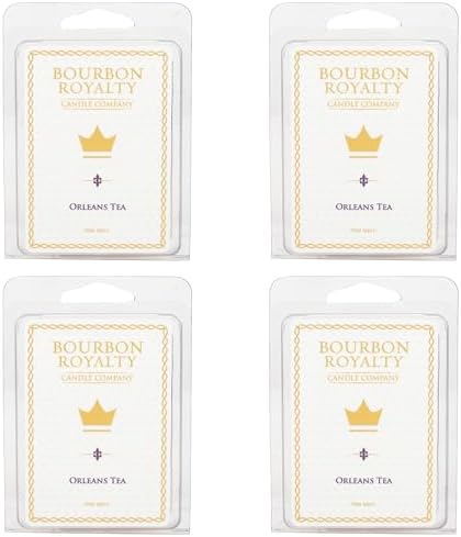 Luxuriously Scented Wax Melts for Orleans Tea 4 Pack