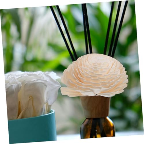 2pcs Essential Oil Diffuser Faux Flower Refill with Replacement Heads