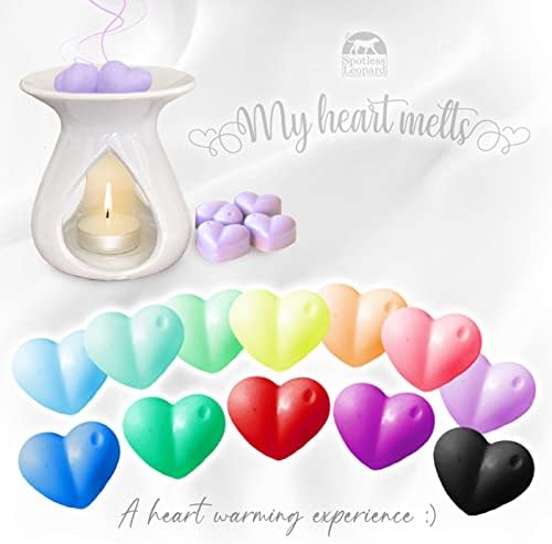 Spiced Cappuccino Wax Melts - 16pcs Heart-Shaped Gift Box