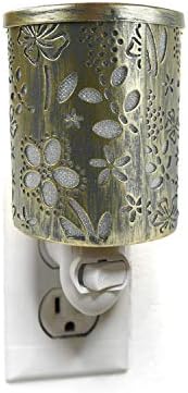 K-Cliffs Bronze Floral Fragrance Warmer Diffuser