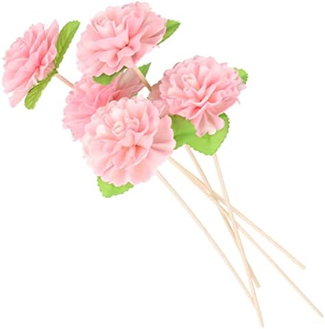5 Pcs Diffuser Flowers Decorative Sticks for Home Office