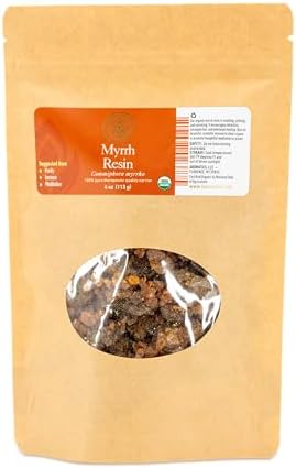 Aromatics International Myrrh Resin 4oz Natural for Incense Aromatherapy