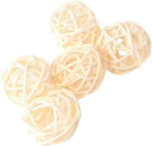 Vctitil 10pcs Natural Rattan Ball Aroma Diffuser